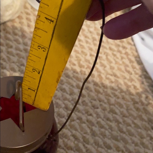 Jar tea light holder! Very pretty when lit - Picture 8 of 8